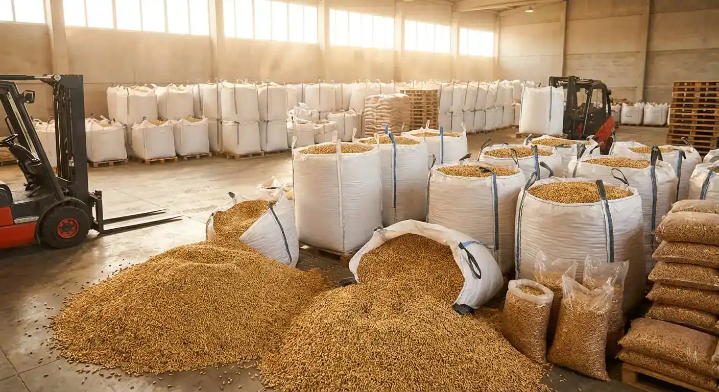 Склад готовой продукции пеллеты оптом в Иркутской области
